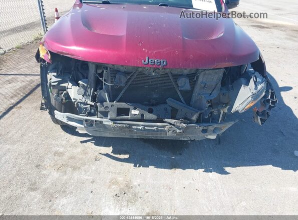 1C4RJEBG6LC246579 2020 JEEP GRAND CHEROKEE Burgundy Front view