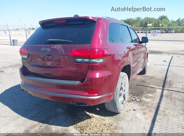 1C4RJEBG6LC246579 2020 JEEP GRAND CHEROKEE Burgundy Rear right