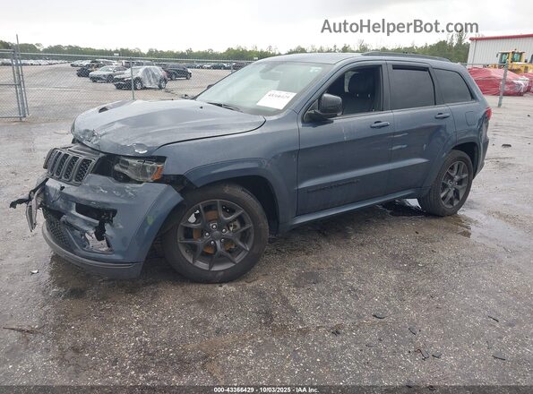 1C4RJEBG8LC152526 2020 JEEP GRAND CHEROKEE Light Blue Передня ліва чверть