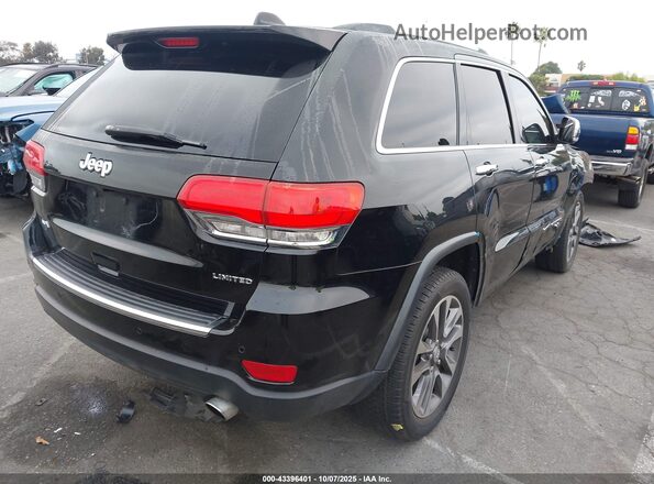 1C4RJEBG9JC460379 2018 JEEP GRAND CHEROKEE Black Rear right