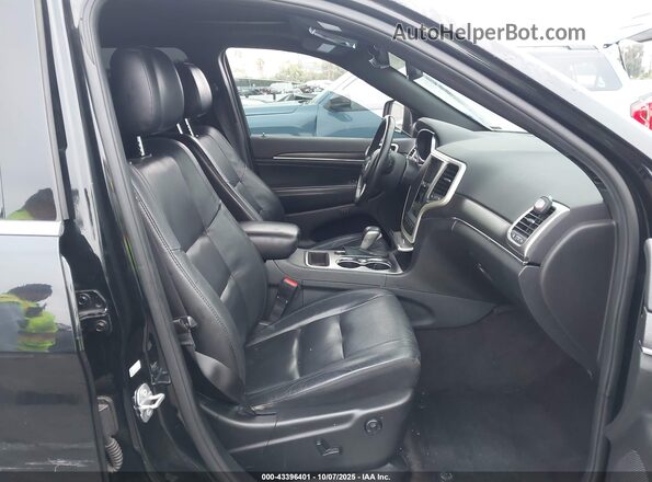 1C4RJEBG9JC460379 2018 JEEP GRAND CHEROKEE Black Front interior view