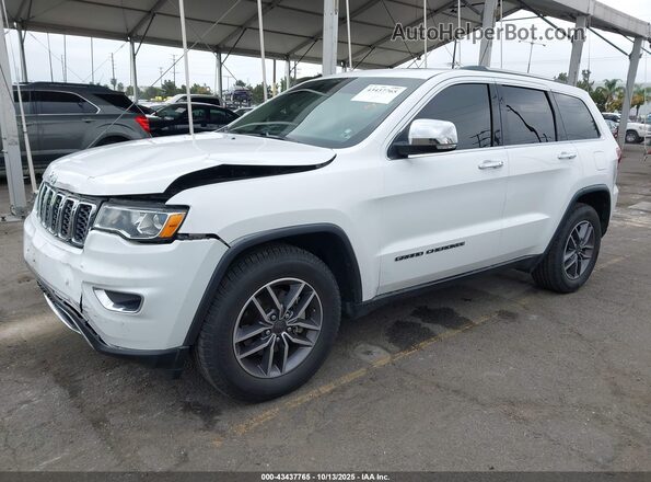 1C4RJEBG9LC127991 2020 JEEP GRAND CHEROKEE White Przód lewy