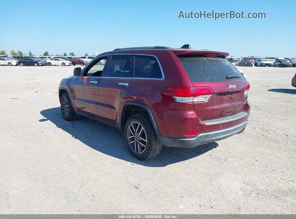 1C4RJEBGXLC295154 2020 JEEP GRAND CHEROKEE Red Tył lewy