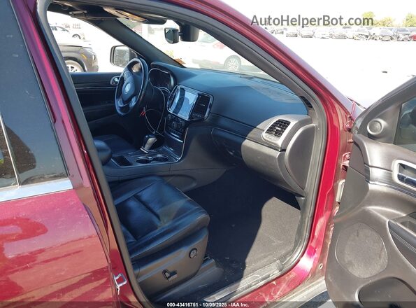 1C4RJEBGXLC295154 2020 JEEP GRAND CHEROKEE Red Widok wnętrza z przodu