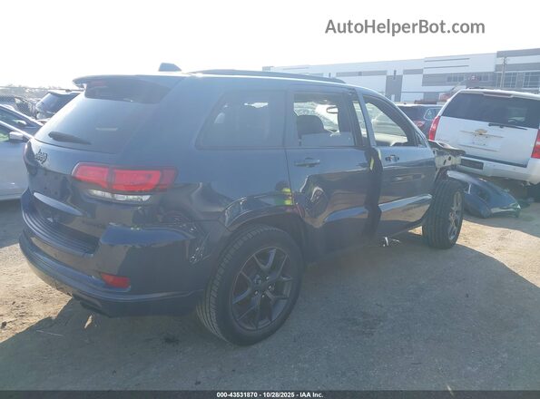 1C4RJEBGXLC391575 2020 JEEP GRAND CHEROKEE Синий Задняя правая четверть