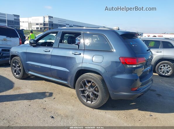 1C4RJEBGXLC391575 2020 JEEP GRAND CHEROKEE Синий Задняя левая четверть