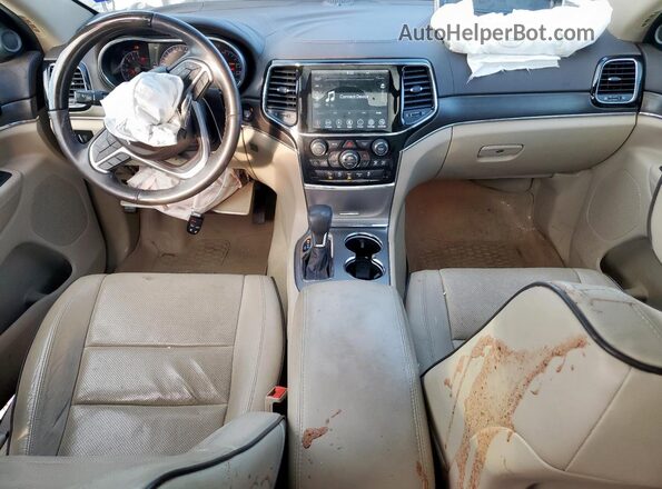 1C4RJECG2LC102400 2020 JEEP GRAND Brown Widok deski rozdzielczej