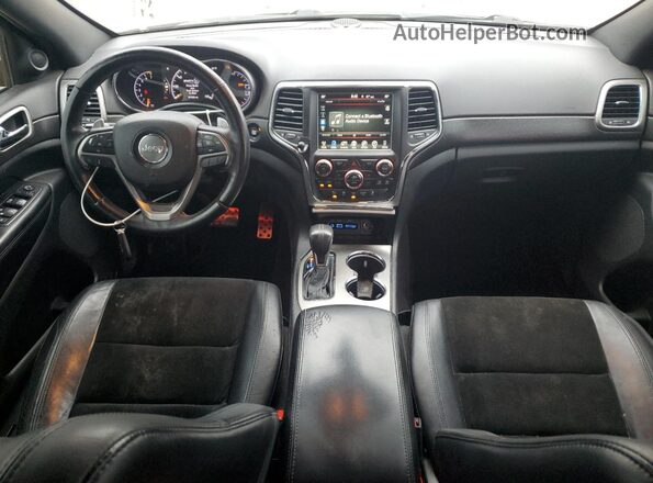 1C4RJFAG2HC753381 2017 JEEP GRAND CHER Black ხელსაწყოთა პანელის ხედი