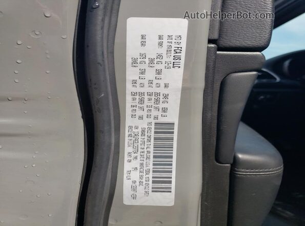 1C4RJFAG3LC237734 2020 JEEP GRAND Gray VIN კოდის სტიკერის ხედი