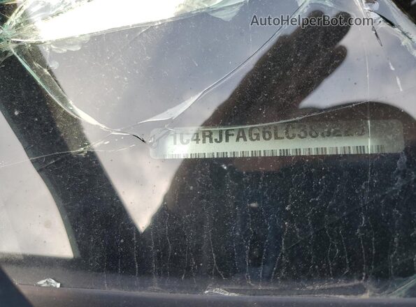 1C4RJFAG6LC383223 2020 JEEP GRAND Silver Widok naklejki z numerem VIN