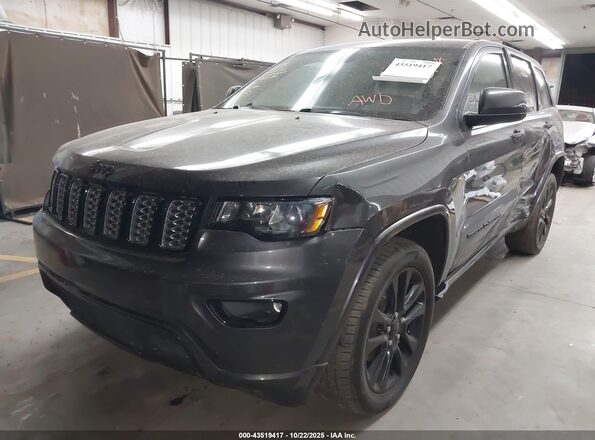 1C4RJFAG7JC119571 2018 JEEP GRAND CHEROKEE Gray Առջևի ձախ երեք քառորդ տեսարան
