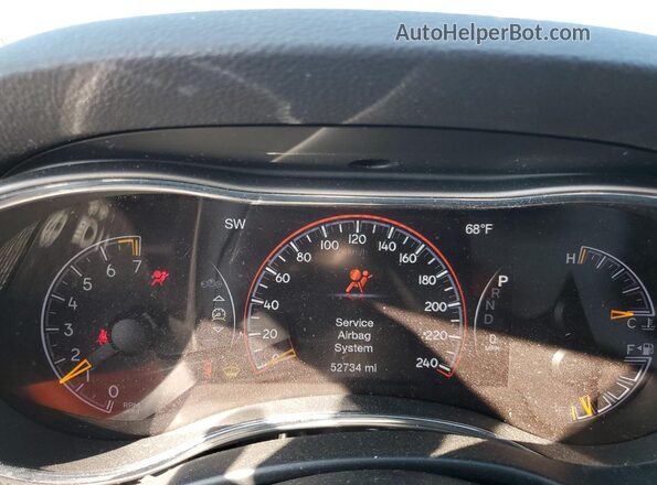 1C4RJFAG7LC398457 2020 JEEP GRAND Maroon Вид щитка приладів