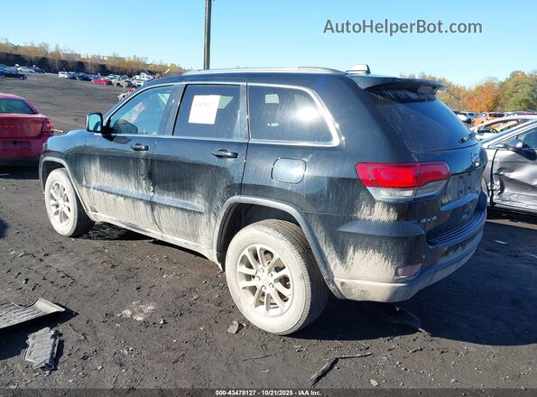 1C4RJFAG8MC826666 2021 JEEP GRAND CHEROKEE Черный Задняя левая четверть