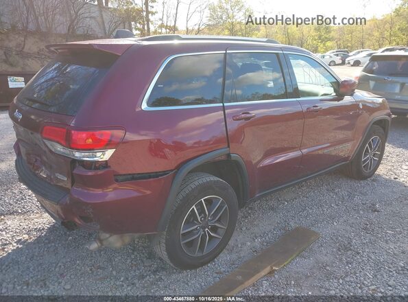 1C4RJFAG9LC383569 2020 JEEP GRAND CHEROKEE Бордовый Задняя правая четверть