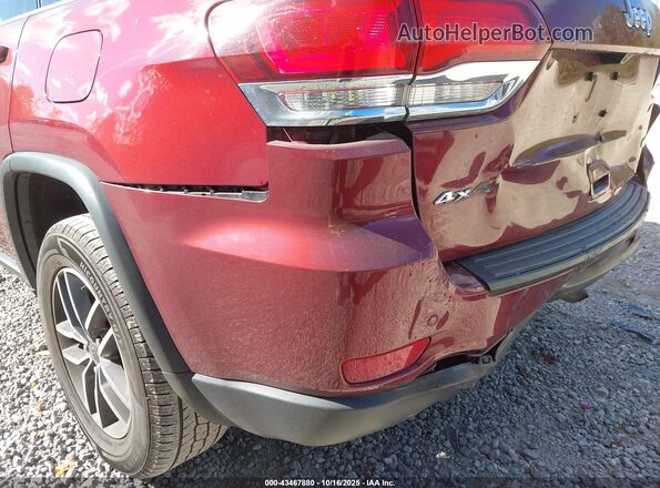 1C4RJFAG9LC383569 2020 JEEP GRAND CHEROKEE Бордовый Вид спереди