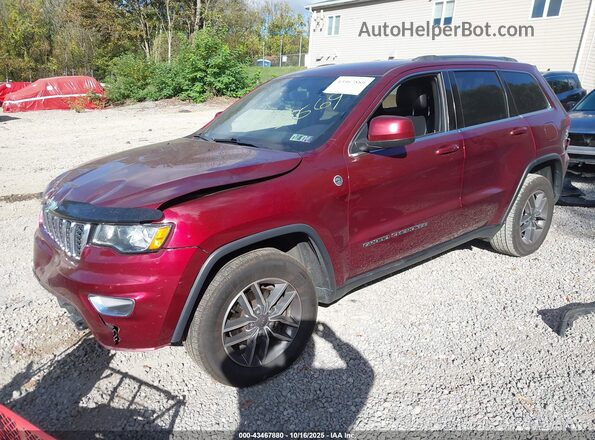 1C4RJFAG9LC383569 2020 JEEP GRAND CHEROKEE Бордовый Передняя левая четверть
