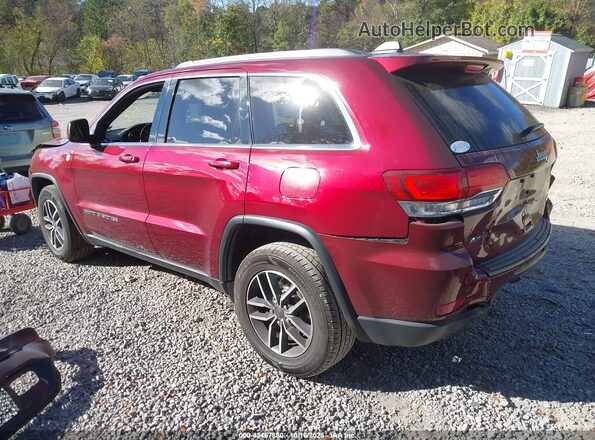 1C4RJFAG9LC383569 2020 JEEP GRAND CHEROKEE Бордовый Задняя левая четверть