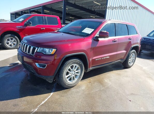1C4RJFAGXLC447957 2020 JEEP GRAND CHEROKEE Red Առջևի ձախ երեք քառորդ տեսարան