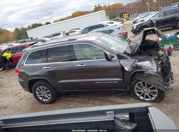 1C4RJFBG0GC328853 2016 JEEP GRAND CHEROKEE Gray Widok wnętrza z tyłu