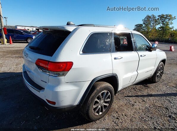 1C4RJFBG1GC375695 2016 JEEP GRAND CHEROKEE White Tył prawy