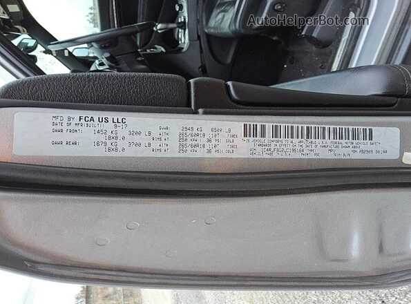 1C4RJFBG2JC195164 2018 JEEP GRAND Серебряный 