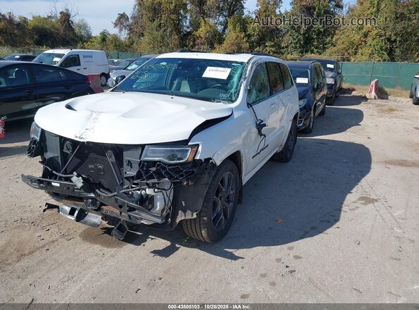 1C4RJFBG2LC241126 2020 JEEP GRAND CHEROKEE Белый Передняя левая четверть