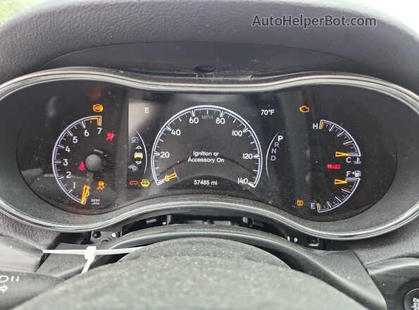 1C4RJFBG3LC239112 2020 JEEP GRAND Burgundy Instrument cluster view
