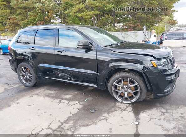 1C4RJFBG3LC250093 2020 JEEP GRAND CHEROKEE Black Widok z przodu