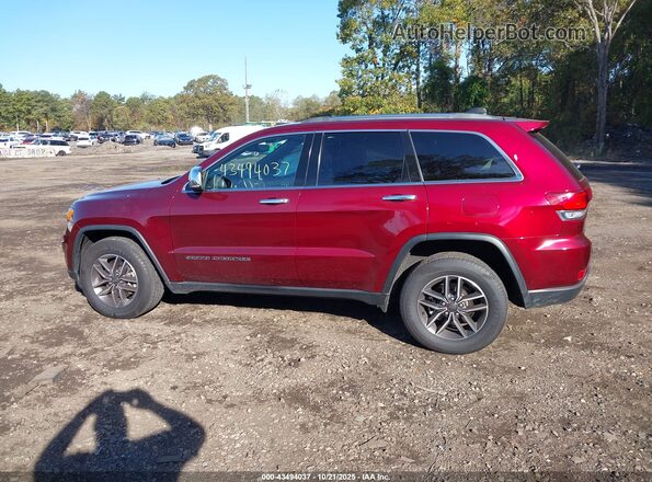 1C4RJFBG4MC876687 2021 JEEP GRAND CHEROKEE Red სალონის 360-გრადუსიანი ხედი