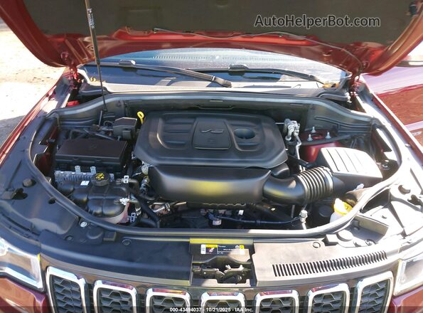 1C4RJFBG4MC876687 2021 JEEP GRAND CHEROKEE Red უკანა ხედი