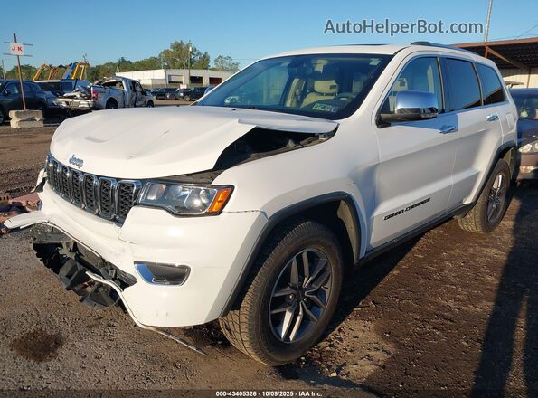 1C4RJFBG7LC173213 2020 JEEP GRAND CHEROKEE White Առջևի ձախ երեք քառորդ տեսարան