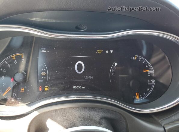1C4RJFCT9HC697479 2017 JEEP GRAND CHER Blue უკანა სავარძლების ხედი