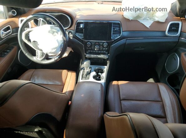 1C4RJFJG5LC338807 2020 JEEP GRAND Белый Вид панели приборов