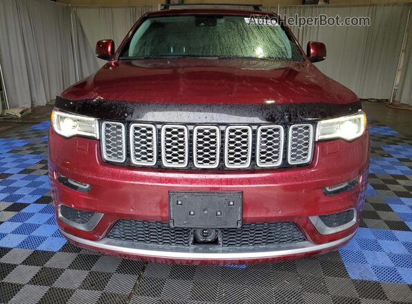 1C4RJFJG8HC756088 2017 JEEP GRAND Maroon Vista frontal