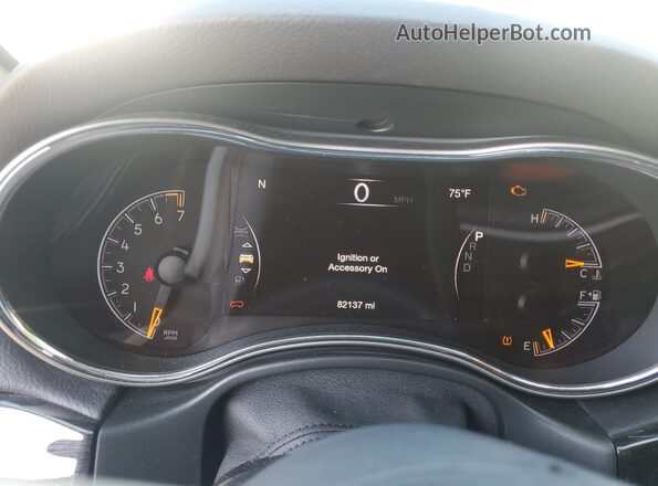 1C4RJFLG3LC415333 2020 JEEP GRAND White ხელსაწყოთა პანელის ხედი