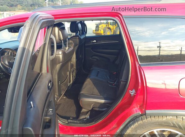 1C4RJFLGXKC646485 2019 JEEP GRAND CHEROKEE Red VIN կոդի պիտակի տեսք