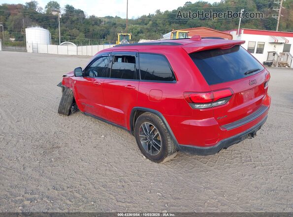 1C4RJFLGXKC646485 2019 JEEP GRAND CHEROKEE Red Հետևի ձախ