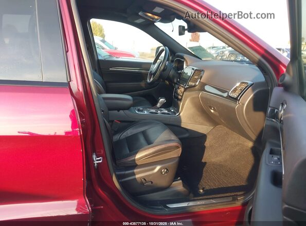 1C4RJFLGXLC389684 2020 JEEP GRAND CHEROKEE Burgundy Вид салону спереду