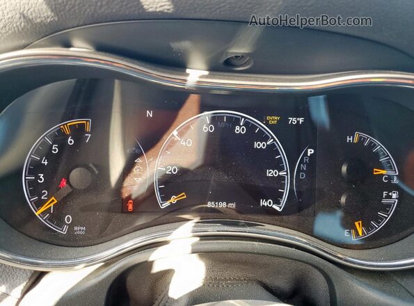 1C4RJFLT2LC334997 2020 JEEP GRAND White Вид щитка приладів
