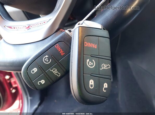 1C4RJFLTXMC800435 2021 JEEP GRAND CHEROKEE Maroon Առջևի վահանակի տեսք