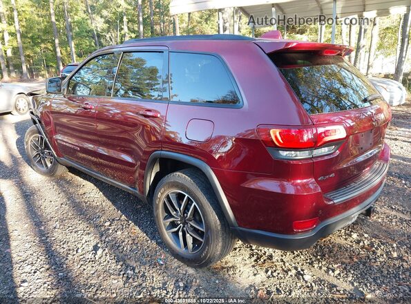 1C4RJFLTXMC800435 2021 JEEP GRAND CHEROKEE Maroon Հետևի ձախ