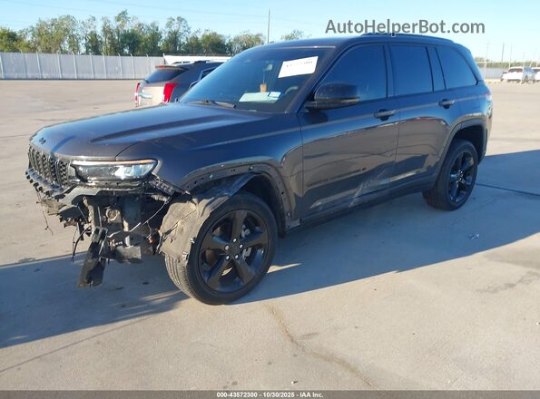1C4RJGAG7PC648260 2023 JEEP GRAND CHEROKEE Gray წინა მარცხენა ხედი სამი მეოთხედიდან