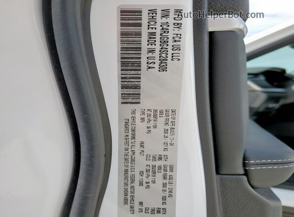1C4RJGBG4SC284306 2025 JEEP GRAND White 