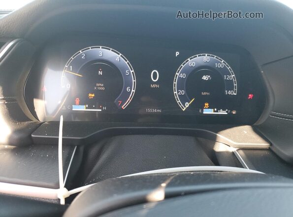 1C4RJHAG0SC266568 2025 JEEP GRAND White ხელსაწყოთა პანელის ხედი