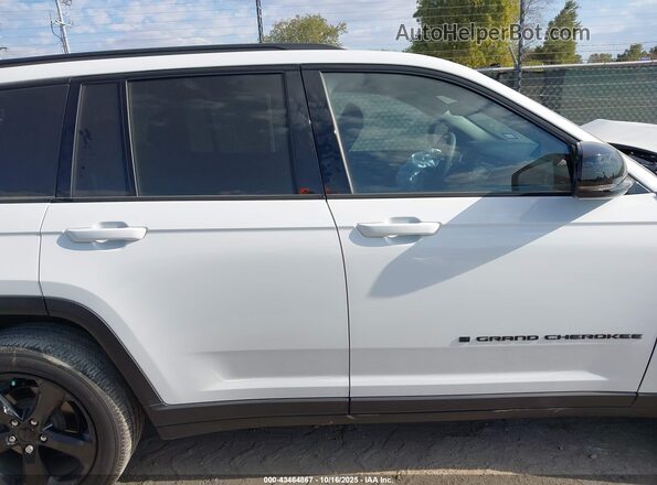 1C4RJHAG5PC570096 2023 JEEP GRAND CHEROKEE Белый Панорамный вид салона 360°