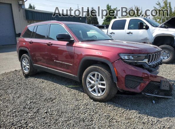 1C4RJHAG6RC156411 2024 JEEP GRAND Бордовый Передняя правая четверть