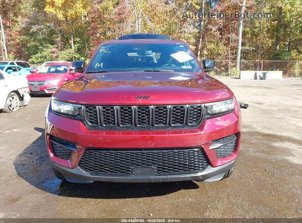 1C4RJHAG8RC262147 2024 JEEP GRAND CHEROKEE Burgundy Սալոնի հետևի տեսք