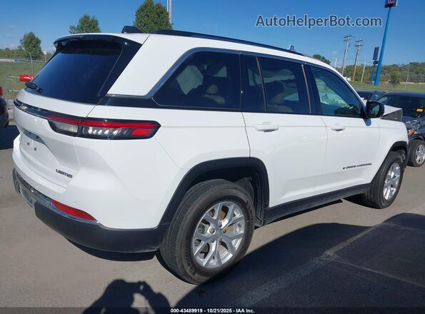 1C4RJHBG1RC698708 2024 JEEP GRAND CHEROKEE White Rear right