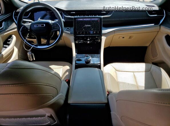 1C4RJHBG4PC535418 2023 JEEP GRAND White წინა პანელის ხედი