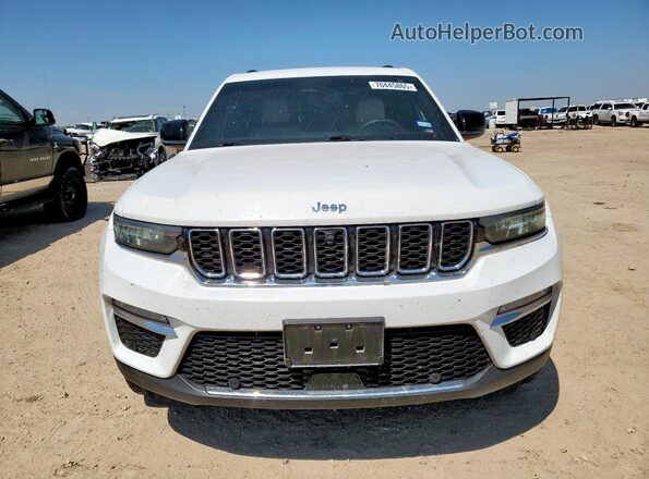 1C4RJHBG4PC535418 2023 JEEP GRAND White წინა ხედი